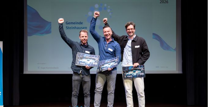 Die Gewinner des Zuger Jungunternehmerpreis 2025