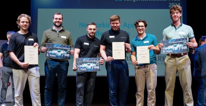 Die Gewinner des Zuger Jungunternehmerpreis 2024