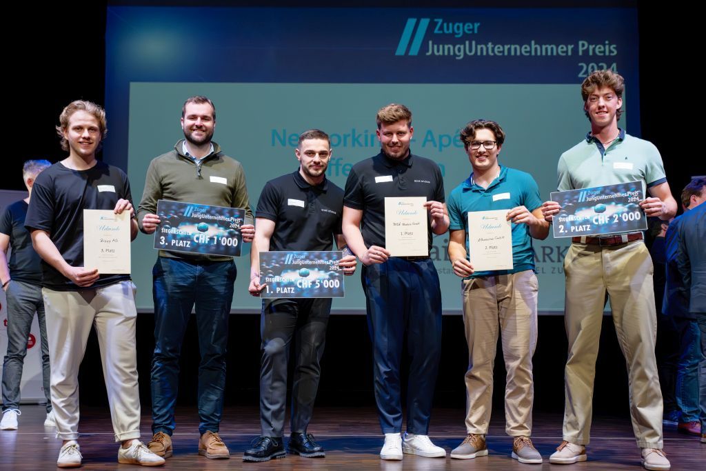 Chris Greter + Gian Brun, Zippy AG; Lino Bottani + Nicola Deflorin, BODÉ Studios GmbH; Mischa Zuber + Jan Waldis, Ethaswiss GmbH